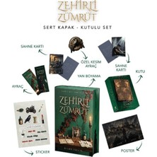 Vera Kitap Zehirli Zümrüt (Yan Boyamalı Kutulu Set)