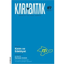Karabatak Dergisi Yayınları Karabatak Dergisi Sayı: 87 Temmuz - Ağustos 2026