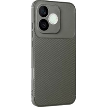 TeknoKapsül Newface Huawei Honor 600 Lite Auto Focus Karbon Kapak - Gri
