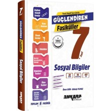 Ankara Yayıncılık 7. Sınıf Sosyal Bilgiler Güçlendiren Fasikül Set