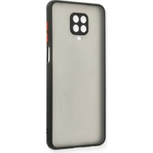 TeknoKapsül Newface Xiaomi Redmi Note 9 Pro Kılıf Montreal Silikon Kapak - Siyah