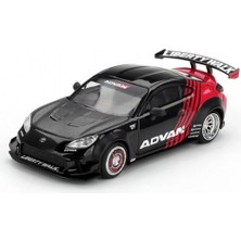 Sepetopia Sıvı Kristal Mavi 1:64 Ölçek Metal Toyota GR86 Lb Nation Advan Model Araba BX-313388