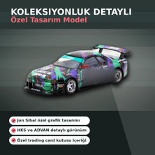 Sepetopia Jon Sibal Tasarımı 1/64 Ölçekli Nissan Skyline R32 Widebody Hks Setli Model Araba - Eco Lounge