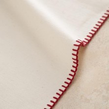 TeknoKapsül Oradea Püsküllü Runner Bordo 45X145 cm