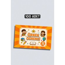 Metranya Örnek Öğrenci Başarı Kartı 100 Adet, Öğrenci Motivasyon Kartları Takdir Kartı Ödül Kartları Öğrenci Başarı Kartı Öğrenci Hediye Kartı Ders Çalışma Teşvik Kartı Çocuklar Için Motivasyon Kartı Seti