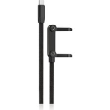 Başkenttekno U26 Type-C To Type-C 60W Standli Hızlı Şarj Kablosu – Dayanıklı Örgü Kablo