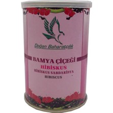 Aydogan's Dy Afrika Bamya Çiçeği Hibiskus Mekke Ü Doğal 100 gr Teneke Kutu