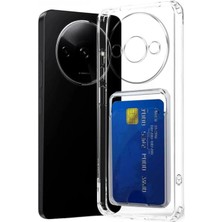 Marsilyan™- Xiaomi Redmi A3 4g Kılıf Kart Şeffaf Silikon - Şeffaf