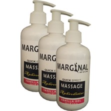 TeknoKapsül Marginal Massage Vanilla Gel Vanilya Masaj Jeli 3 Adet