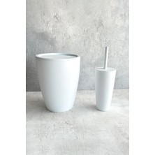 TeknoKapsül Pure 2li Banyo Aksesuarı-Beyaz