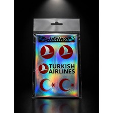 Şimika Thy Turkısh Aır Hologram 10X15 cm Kaliteli Baskı Stıcker 10 Takim Etıket