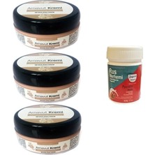 TeknoKapsül Three Brand Arnavut Kremi 3 Adet + Rus Merhemi 50 ml 1 Adet