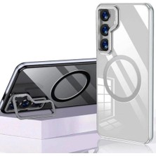 Marsilyan™-  Samsung Galaxy S24 Crystal Magsafe Kapak - Şeffaf