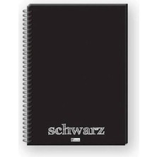 Hsc Bilişim A6 40 Yp. Schwarz Defter