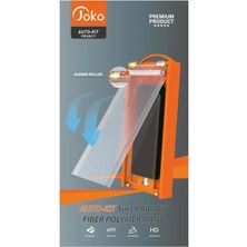 Techora Sale Mey Ithalat®  Samsung Galaxy Note 20 Ultra Autokit 5in1 Fiber Hayalet Polymer Nano Ekran Koruyucu
