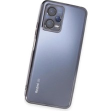 Techora Sale Mey Ithalat®   Redmi Note 12 Pro 5g Kılıf  Lensli Silikon - Siyah