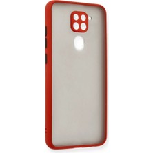 Techora Sale Mey Ithalat®   Redmi Note 9 Kılıf Montreal Silikon Kapak - Kırmızı