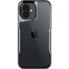 Techora Sale Mey Ithalat®   iPhone 16 Plus Kılıf Boyi Silikon Kapak - Titan Gri