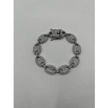 AG23 Tasarım Oval Chain Bileklik