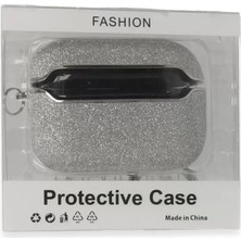 TeknoKapsül Newface Apple Airpods 3 (3.nesil) Spell Simli Kılıf - Gümüş