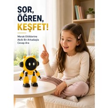 Nemere İthalat Yapay Zeka Robotu Çocuklar Için 40 Dil Destekli Konuşan Eğitici Akıllı Robot Nemere Ithalat