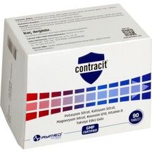 Contracit Koenzim Q10 & Vitamin D Takviye Edici Gıda 90 Tablet Alkalin Mineral İçerik