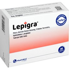 Aymed Lepigra 30 Tablet Maca, Kore Ginsengi ve Tribulus Terrestris İçeren Erkekler İçin Enerji Desteği