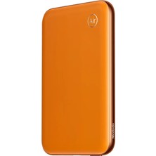 Mcdodo MC-2932 Metaair 20W 5000MAH Ultra Ince Metal Manyetik Kablosuz Powerbank Turuncu