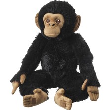 Hobiurun Yumuşak Oyuncak, Siyah, 32 Cm, Şempanze