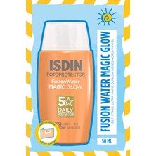 ISDIN Fotoprotector Fusion Water Magic Glow SPF50 50 ml Normal Ciltler İçin Korumalı Krem