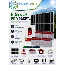 8.5kw Jel Eco Güneş Enerji Sistemi Paketi