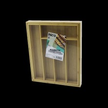 Royaleks Bambu Çekmece Kaşıklık 7 Bölmeli Çok Amaçlı Organizer Mariposa Secret