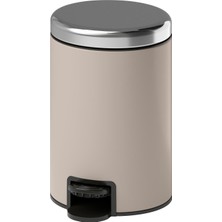IKEA Modern Bej Çöp Kutusu 3 Lt - Şık Banyo Aksesuarı - Kaliteli Modern Tasarım