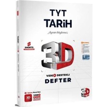 3D Yayınları TYT Tarih Video Destekli Defter