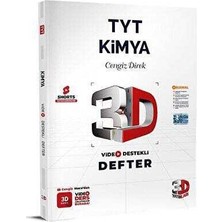 3D Yayınları TYT Kimya Video Destekli Defter