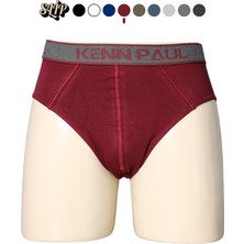 KP Erkek Düz Pamuklu Bordo Boxer | Slip Boxer
