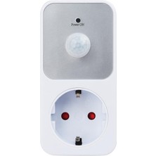 1001 PIR01 Hareket Sensörlü Priz Çocuk Korumalı Pır Sensör 3680W