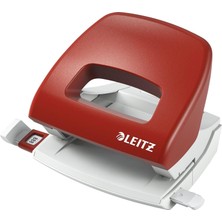 Leitz 16 Sayfa Kapasiteli Delgeç, Kırmızı