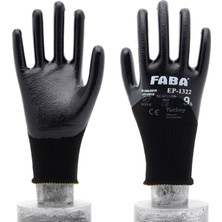 1001 EP-1322 Nitril Kaplı Polyester Eldiven