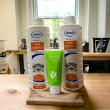 1001 Yağ Çözücü 2 Adet 1000 ml Cleanball Masaj Kremi Hediyeli