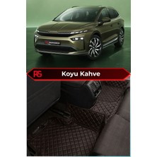 Škoda Enyaq Koyu Kahve Rengi 8d Diamond Premium Deri Oto Paspas