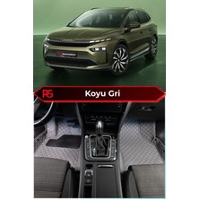 Škoda Enyaq Koyu Gri 8d Diamond Premium Deri Oto Paspas