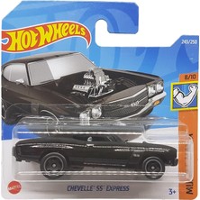 Hot Wheels - Chevelle Ss Express - Muscle Mania 8/10 - HCV18 - Short Card - Siyah - Mattel 2022