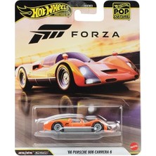 Hot Wheels Premium Pop Culture Forza '66 Porsche 906 Carrera 6, Die-Cast Metal Koleksiyon Araba
