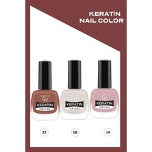 Golden Rose Keratin Naıl Color 3'lü No: 22-08-14