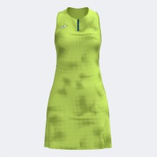 Joma 902900.427 Smash Kadın Tenis Elbisesi Lime Yeşili