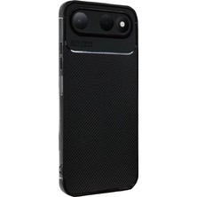 Fiberliz Newface Tecno Spark 50 5g Auto Focus Karbon Kapak - Siyah