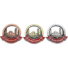 Hace Bazaar Istanbul Temalı Metal Magnet ALK3339 -Hcb
