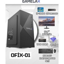 Gamelax Ofix-01- Dahua 23,8 Monitor - Klavye Mouse Full Set