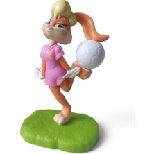 Hureggo Vintage Burger King Looney Tunes Lola Bunny Futbol Figürü (2026 Serisi) - 9.5 cm